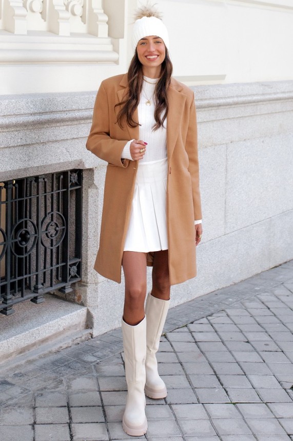 Abrigo Williams beige