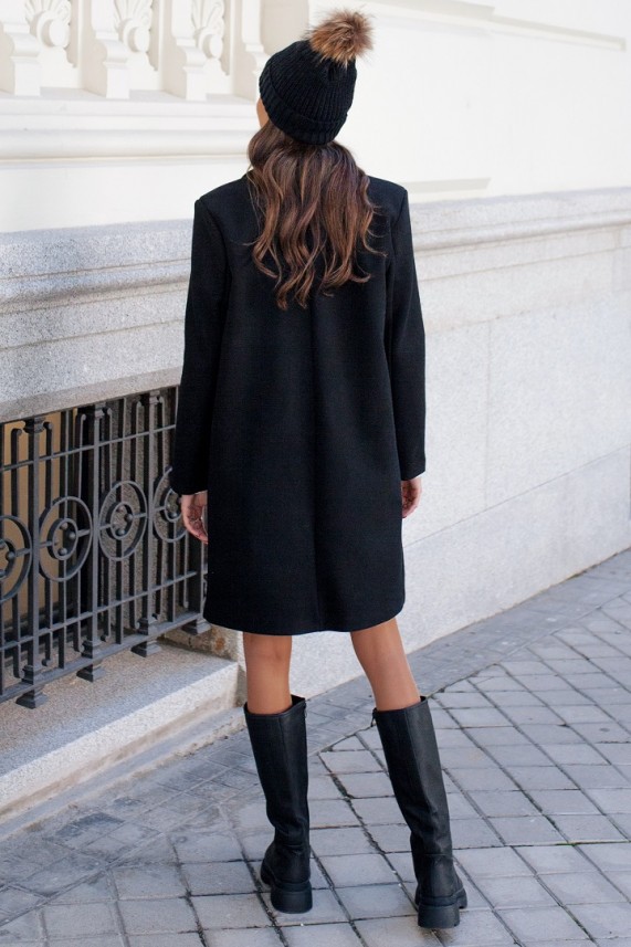 Abrigo Williams negro