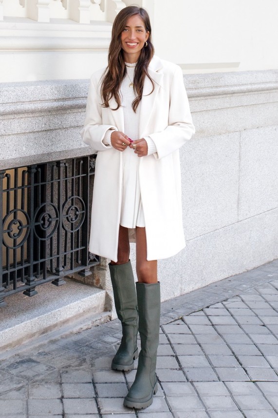 Abrigo Williams blanco