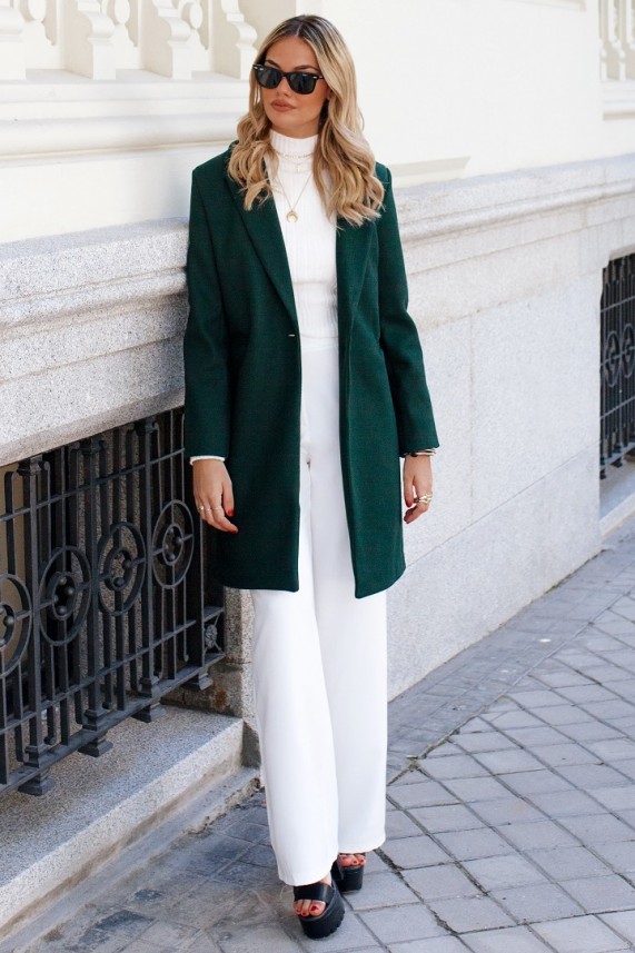 Abrigo Williams verde botella