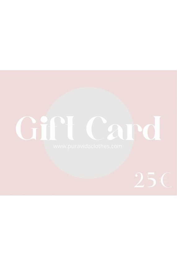 Tarjeta Regalo 25€