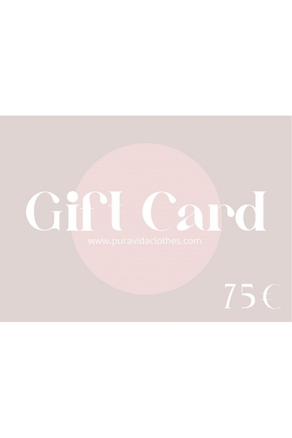 Tarjeta Regalo 75€