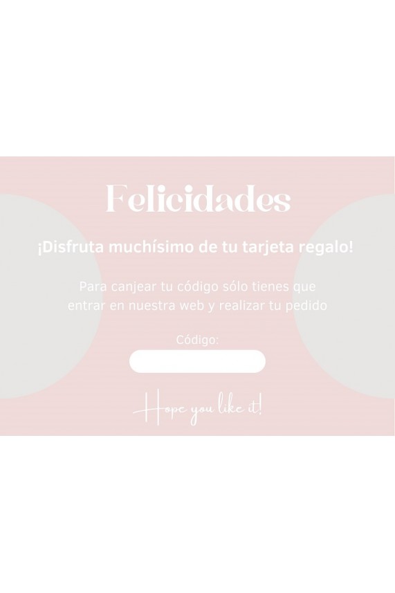 Tarjeta Regalo 25€