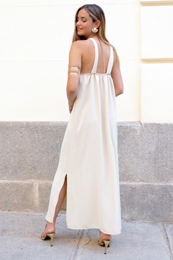 Vestido Docxer beige