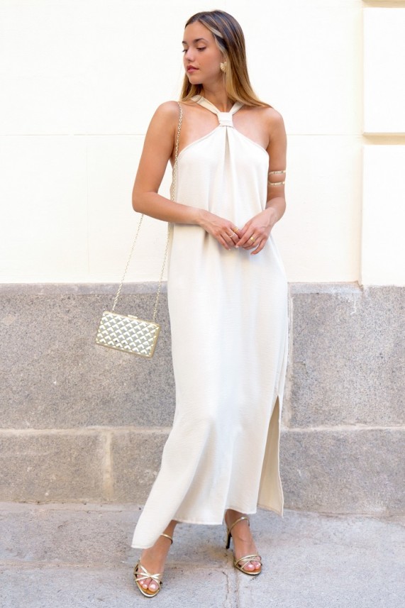 Vestido Docxer beige