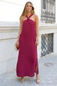 Vestido Docxer burdeos