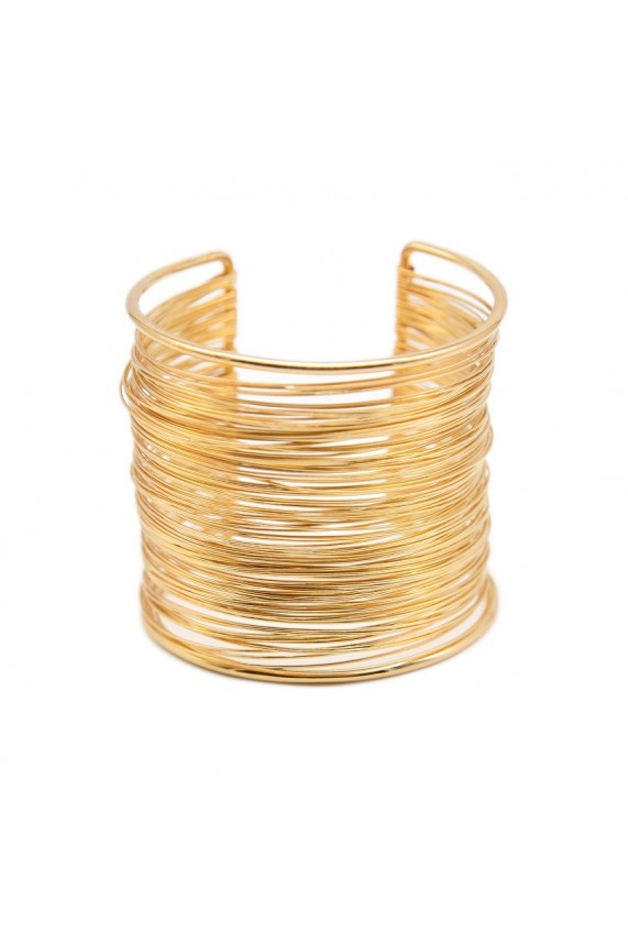 Pulsera Cirebon grande dorado