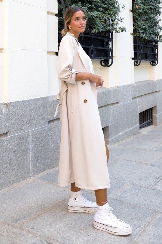 Gabardina Stedman beige