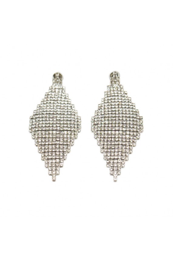 Pendientes Lincoln plata