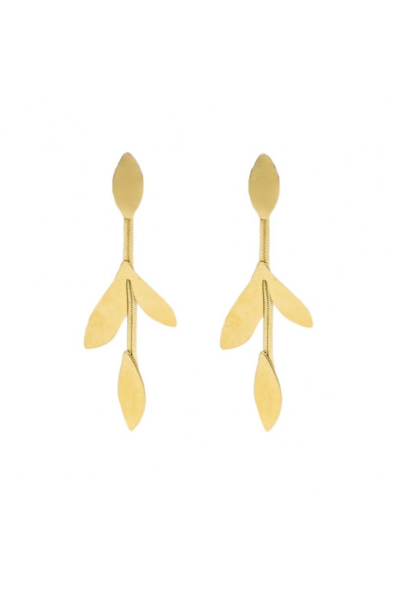 Pendientes Khatt dorado
