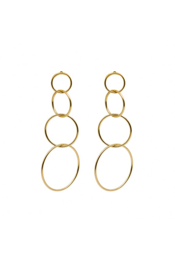 Pendientes Mellah dorado