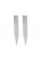 Pendientes Neretva plata
