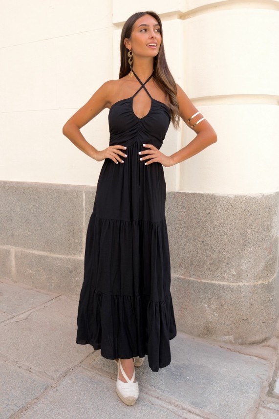 Vestido Oglio negro