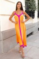Vestido Tiller naranja