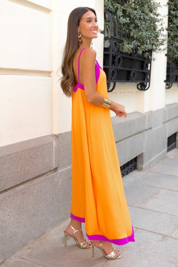 Vestido Tiller naranja