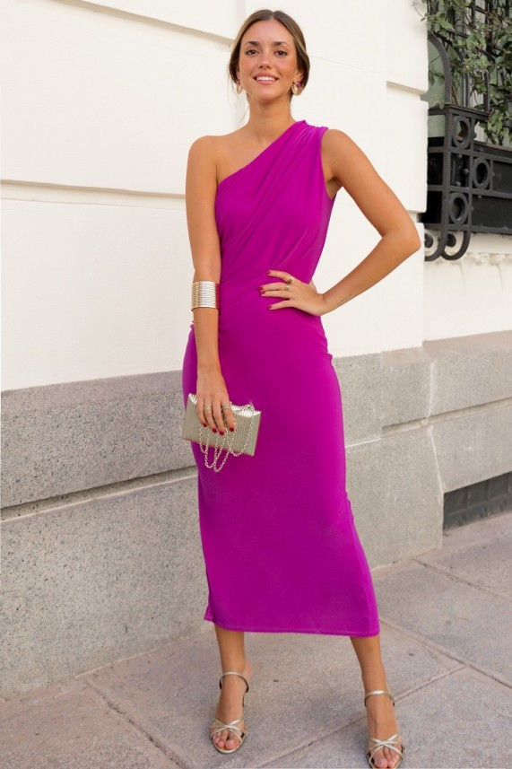 Vestido Huber buganvilla