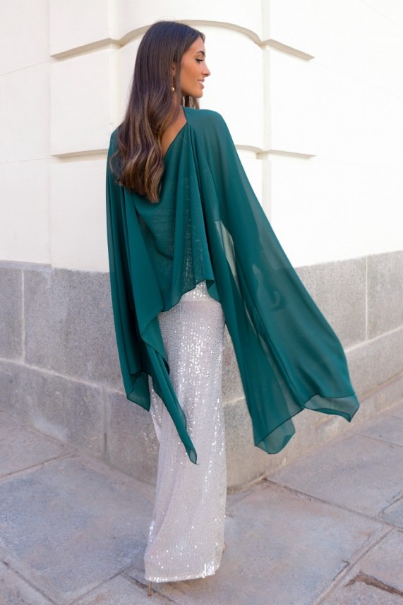 Capa Hamza verde botella