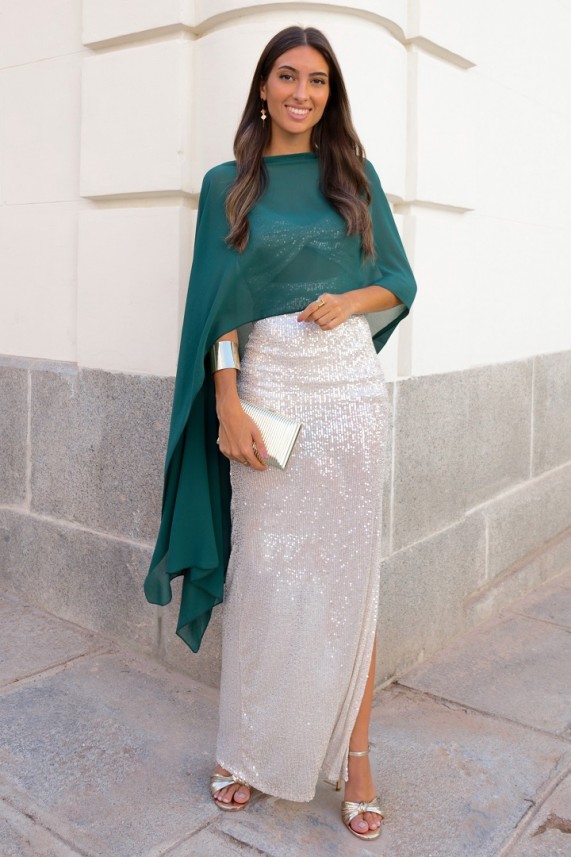 Capa Hamza verde botella