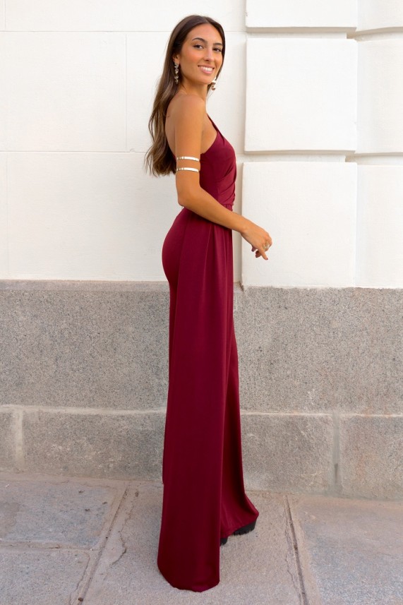 Vestido Hentalla burdeos