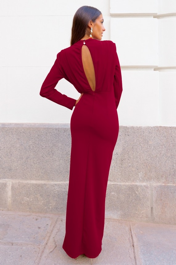 Vestido Gonov burdeos