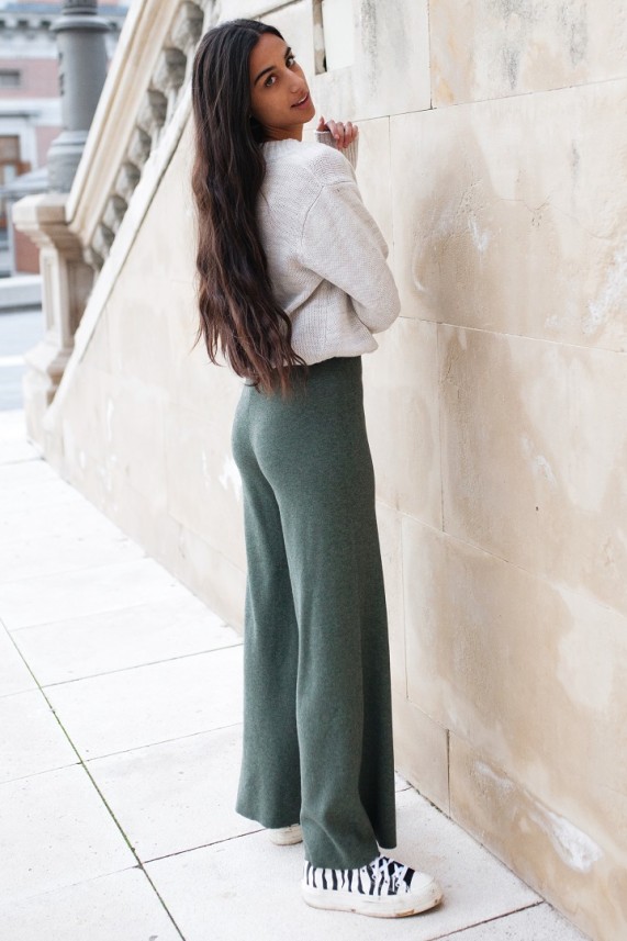 Pantalón Broek verde caqui