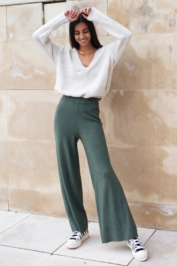 Pantalón Broek verde caqui