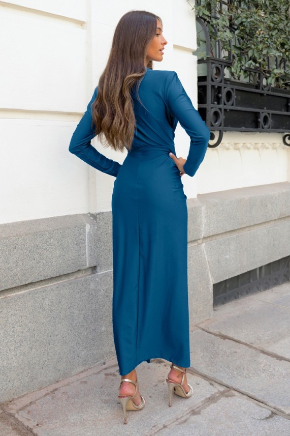 Vestido Irvine azul cobalto