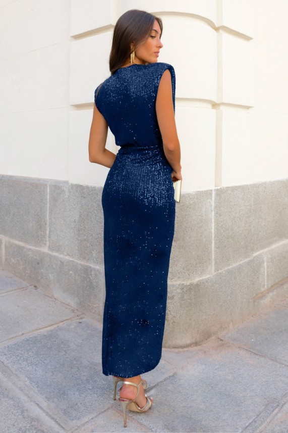 Vestido Kraak azul marino