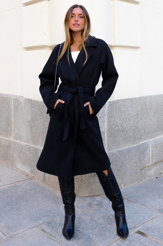 Abrigo Towners negro