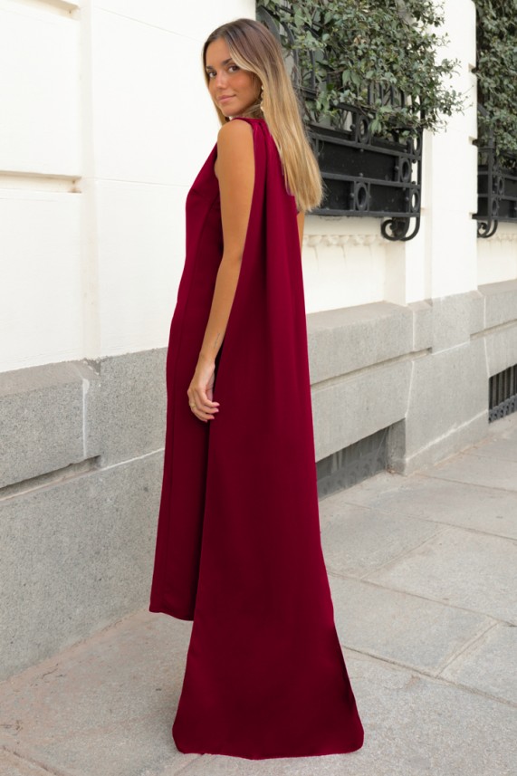 Vestido Rasch burdeos