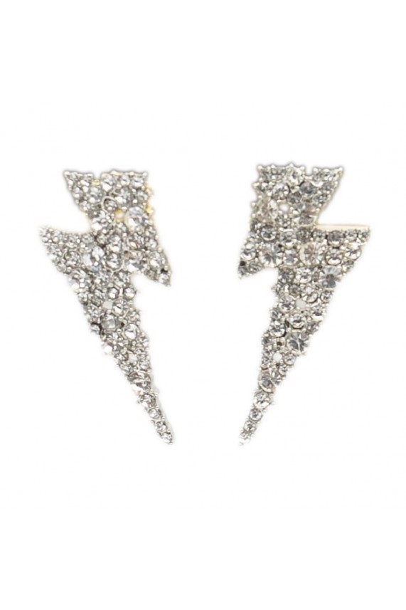Pendientes Kozani plata