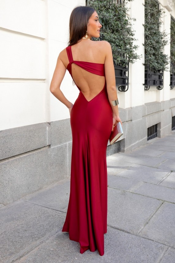 Vestido Kaerts burdeos