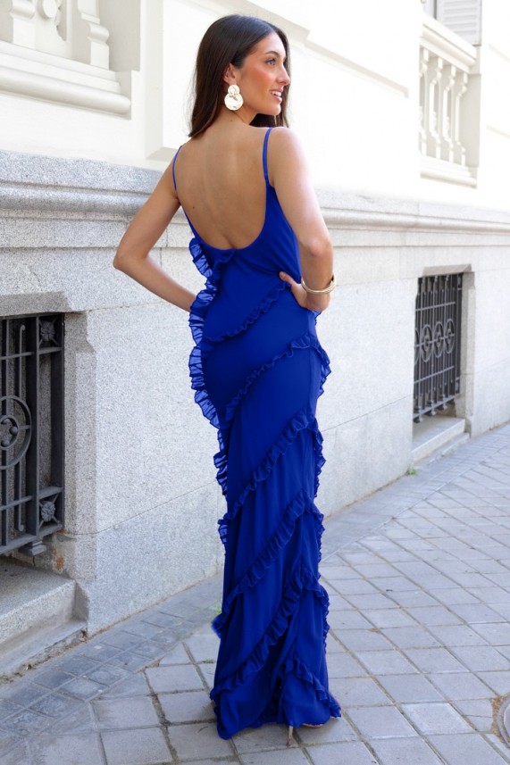 Vestido Sakara azul klein