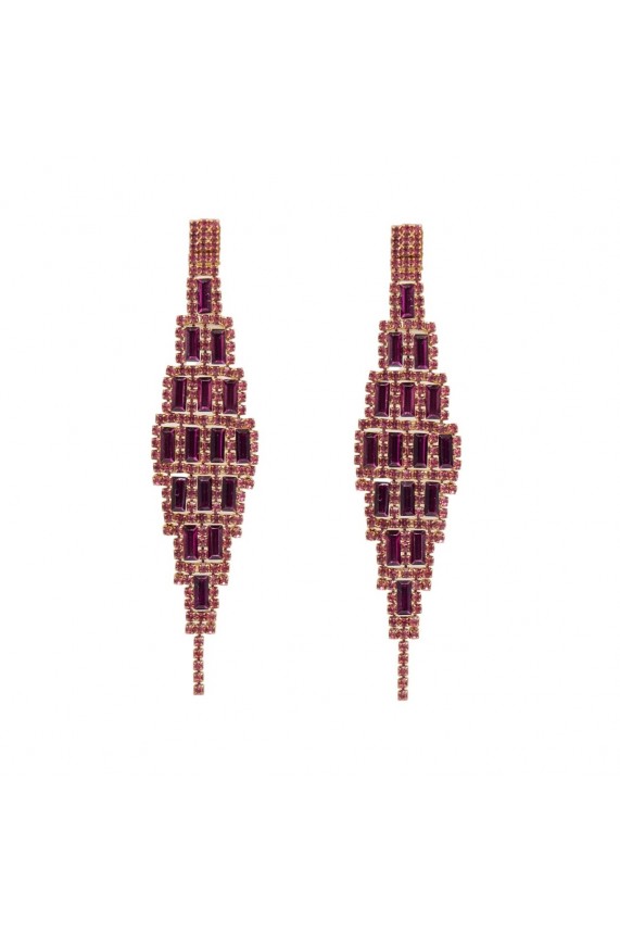 Pendientes Bennetti buganvilla