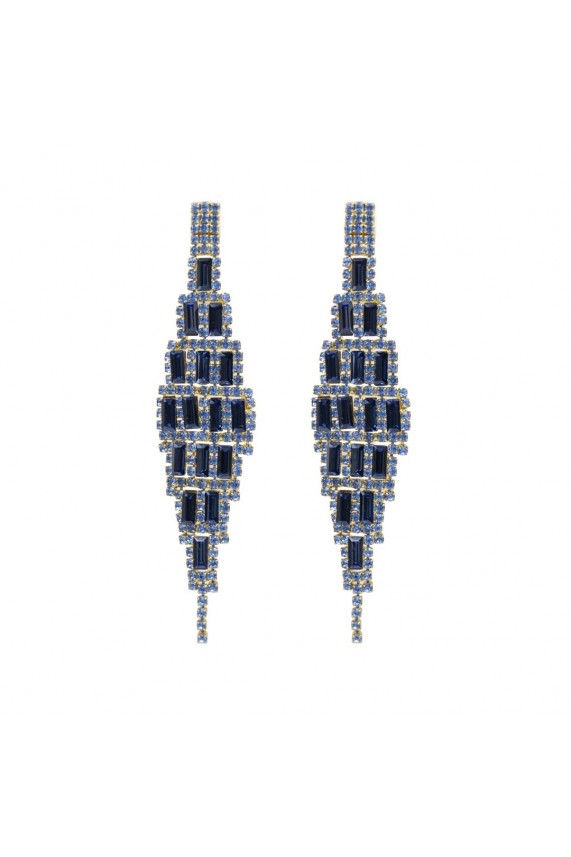 Pendientes Bennetti azul marino
