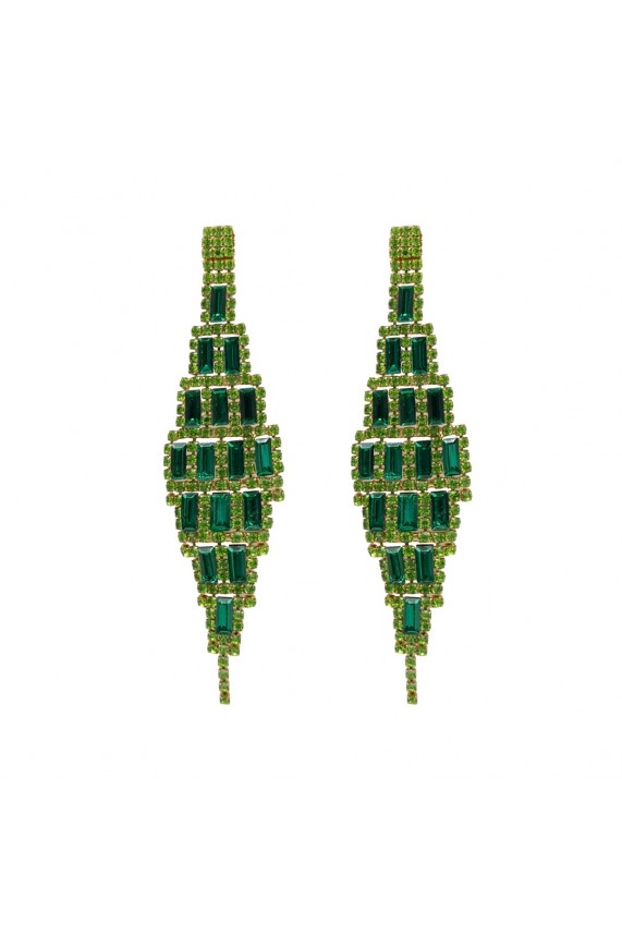 Pendientes Bennetti verde