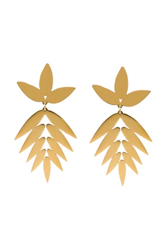Pendientes Paulette dorado