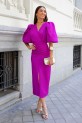 Vestido Reglio buganvilla