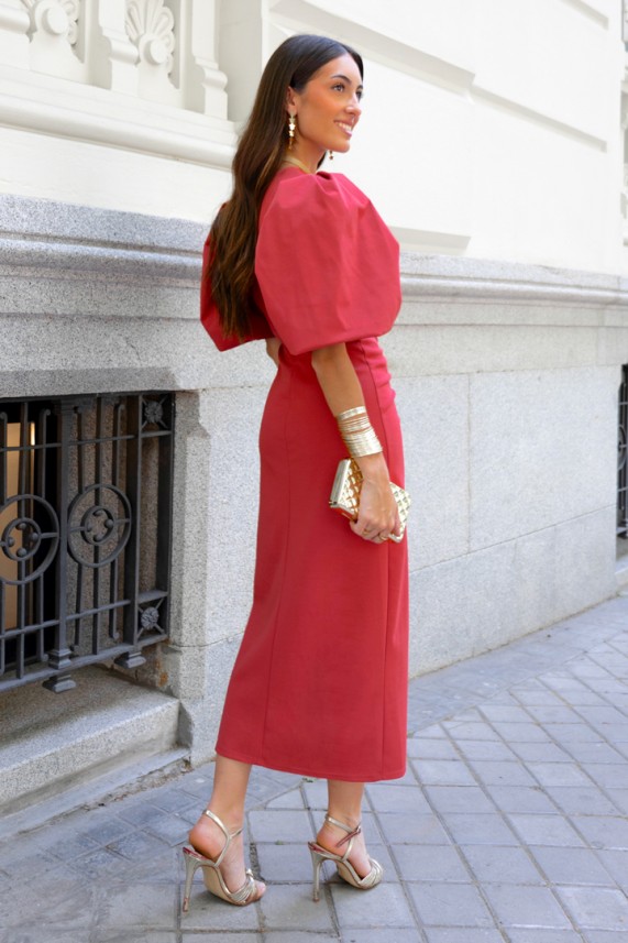 Vestido Reglio teja