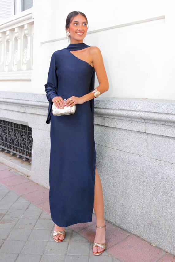 Vestido Vernazza azul marino