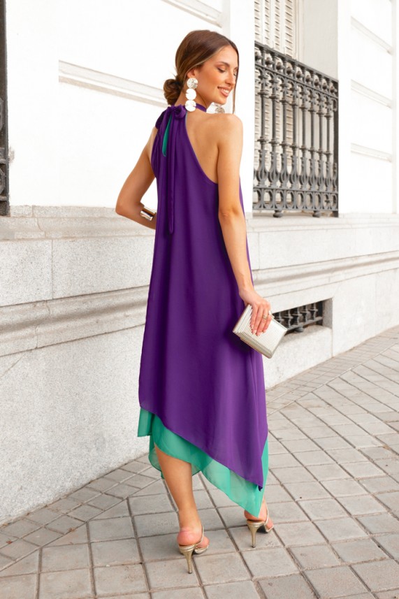 Vestido Mundy morado
