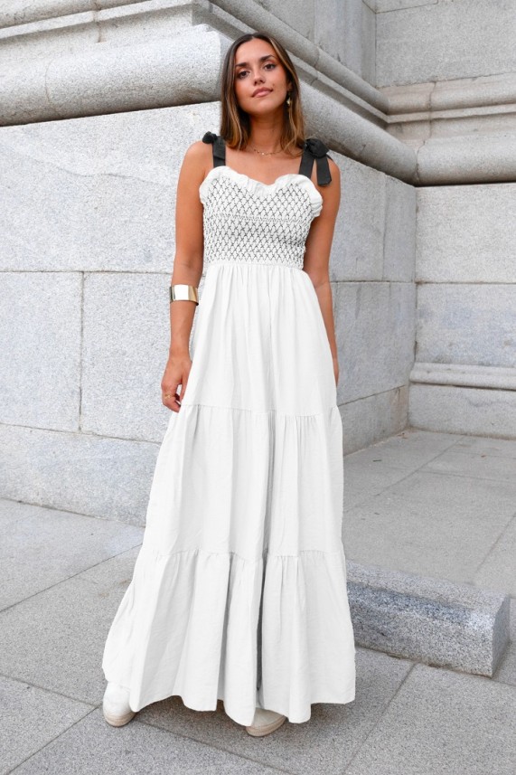 Vestido Alleno blanco