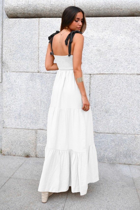 Vestido Alleno blanco