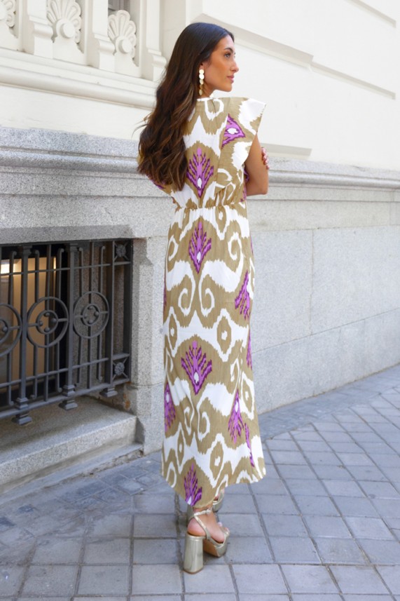 Vestido Bagnara dorado