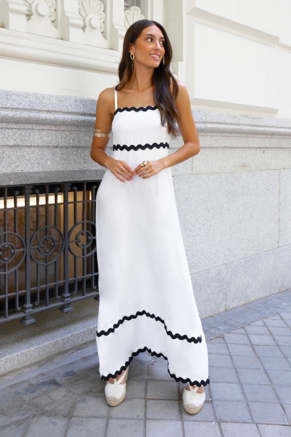 Vestido Zerai blanco