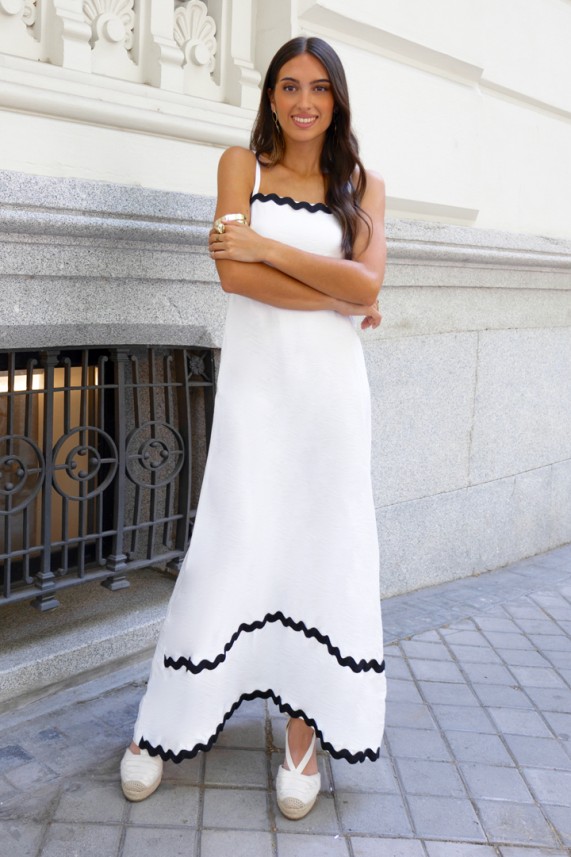 Vestido Zerai blanco
