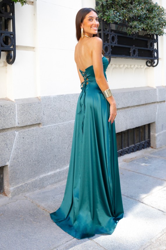 Vestido Edmonson azul cobalto