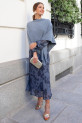 Poncho Paletti gris