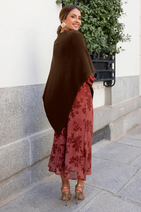 Poncho Paletti marrón
