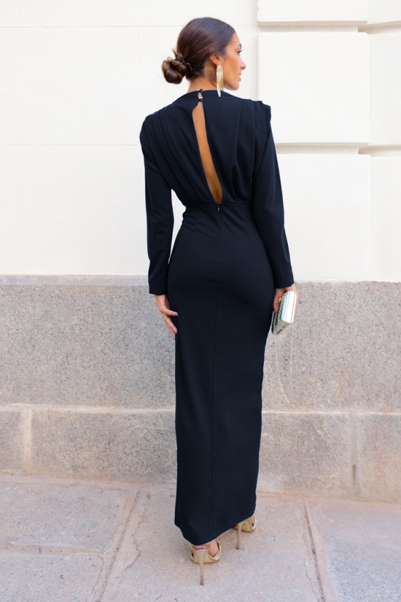 Vestido Gonov azul marino